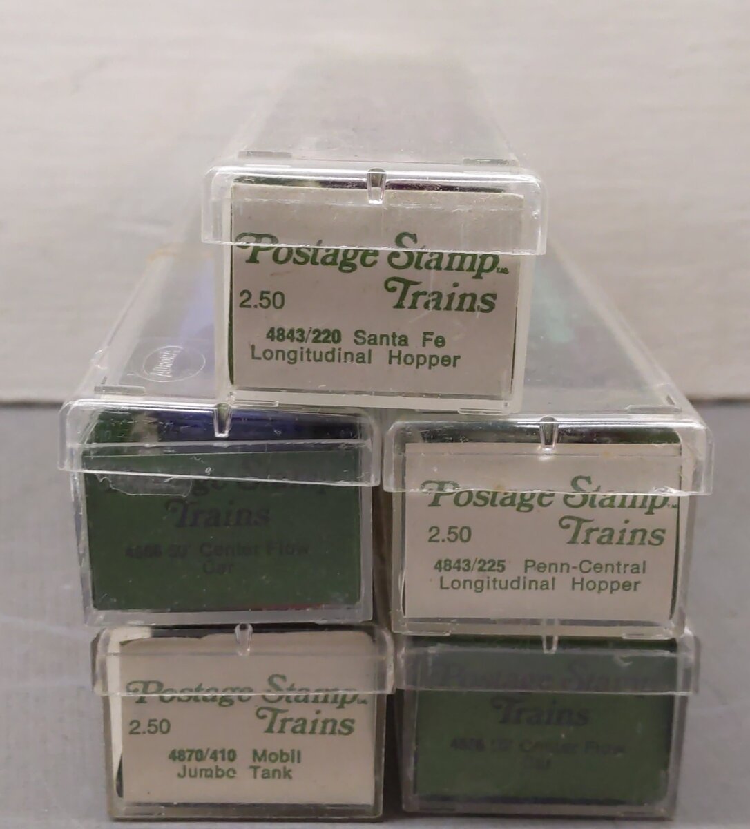 Aurora N Scale Assorted Freight Cars #1245,X-38370,8517,77902,1360 [5] EX/Box