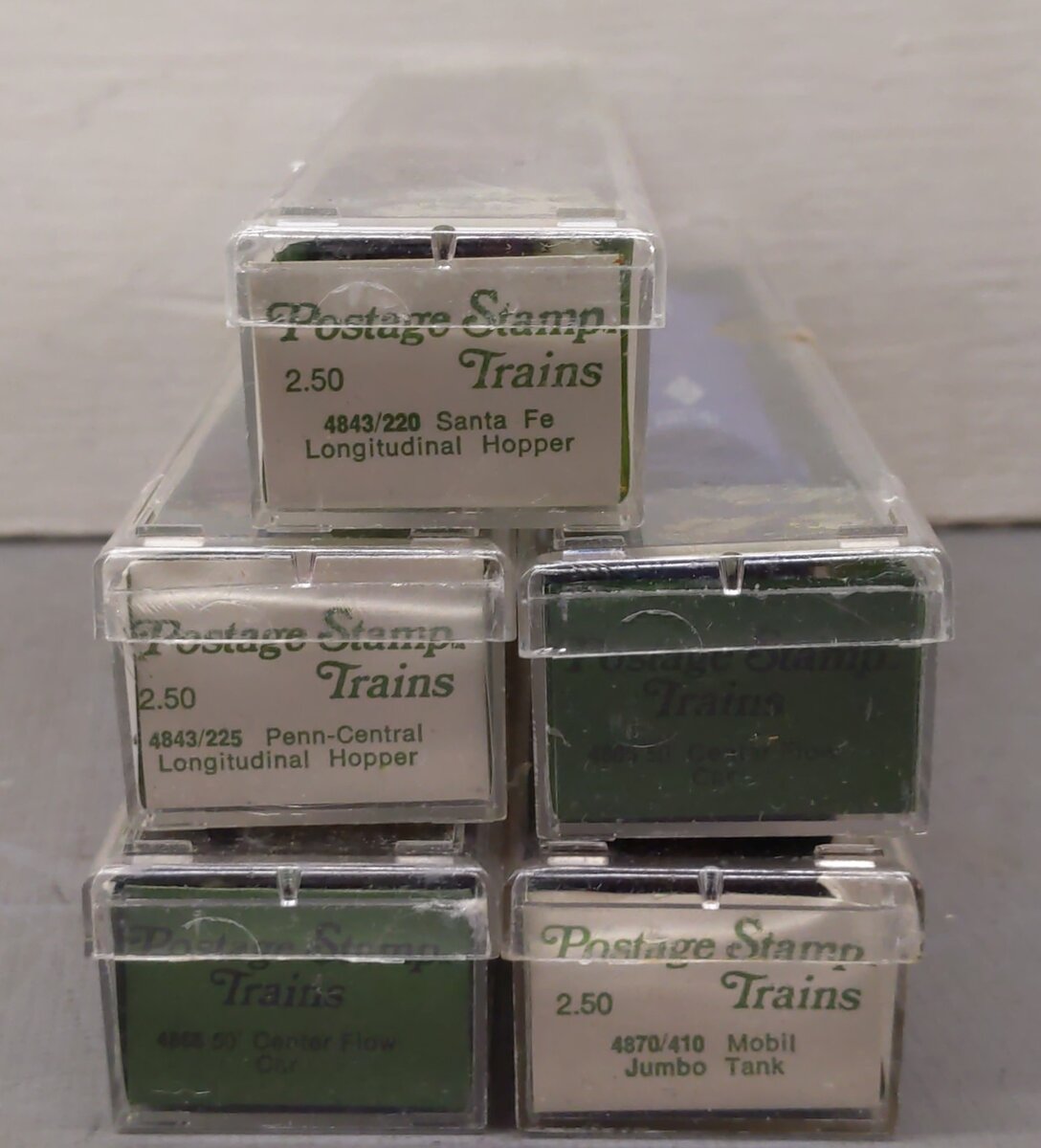 Aurora N Scale Assorted Freight Cars #1245,X-38370,8517,77902,1360 [5] EX/Box