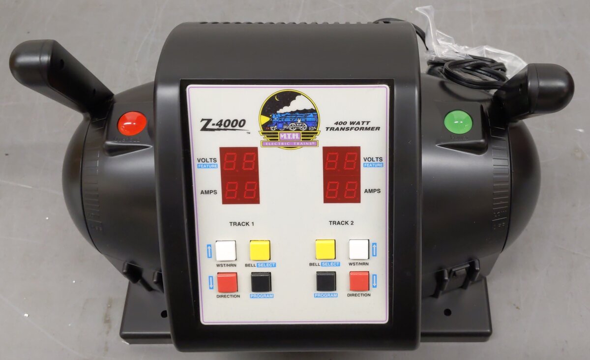 MTH 40-4000 O Z-4000 400W Dual Control Transformer LN/Box