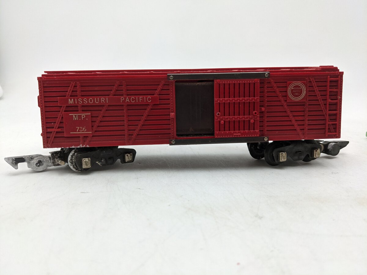 American Flyer 771 Vintage S Operating Cattle Stockyard With Stock Car 736 VG