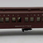 Lionel 2628 Vintage O Lionel Lines Madison Heavyweight "Manhattan" Pass Car EX