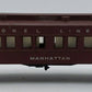 Lionel 2628 Vintage O Lionel Lines Madison Heavyweight "Manhattan" Pass Car EX