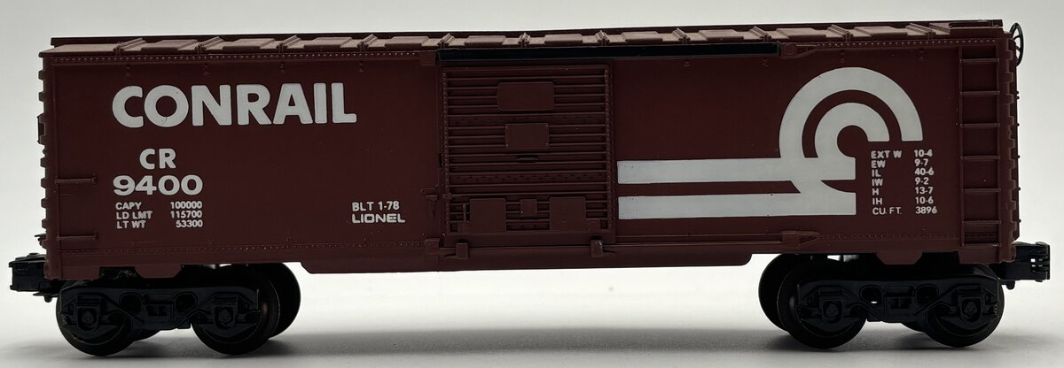 Lionel 6-9400 O Gauge Conrail Boxcar #9400 EX/Box