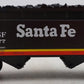 K-Line 6-21590 O Gauge Santa Fe Midnight Chief 2-Bay Hopper with Load #162277 EX/Box