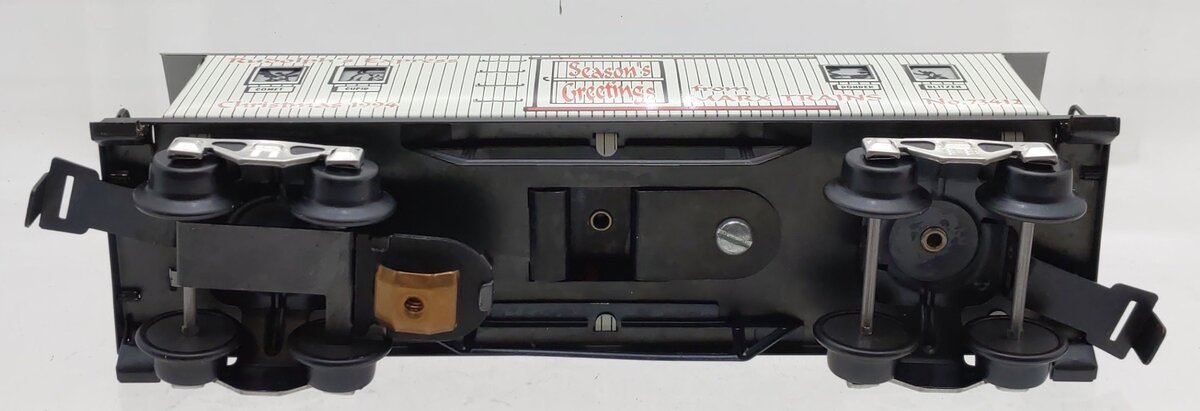 Marx 73412 O Gauge Rudolph's Express Baggage Car w/ Blinking Red Nose LN/Box