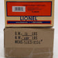 Lionel 6-29626 O Gauge "Case Closed" Mint Car #29626 LN/Box