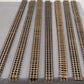 Gargraves WT-201-37 O 37" Regular Tinplate 3-Rail Straight Track Sections (15) VG