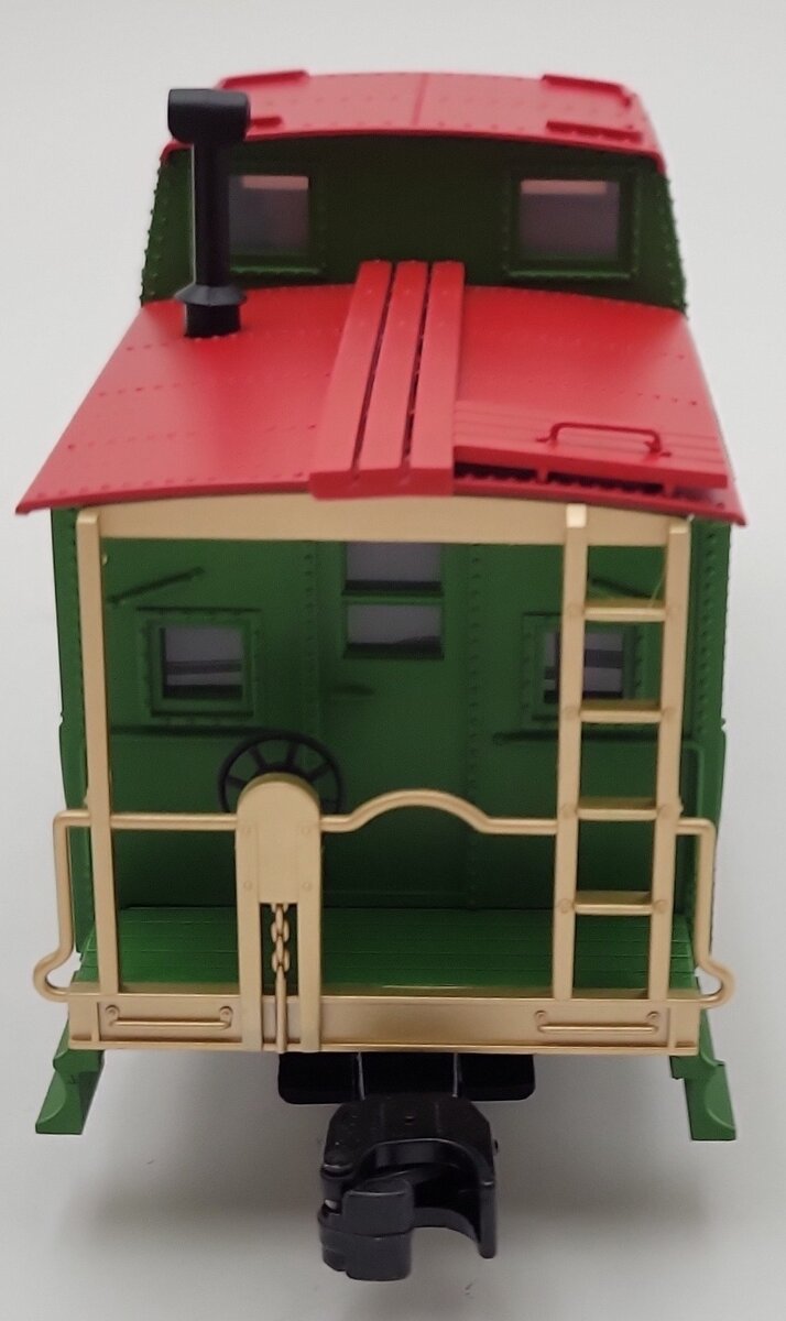 MTH 30-20974a Christmas Steel Caboose VG/Box