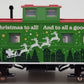 MTH 30-20974a Christmas Steel Caboose VG/Box
