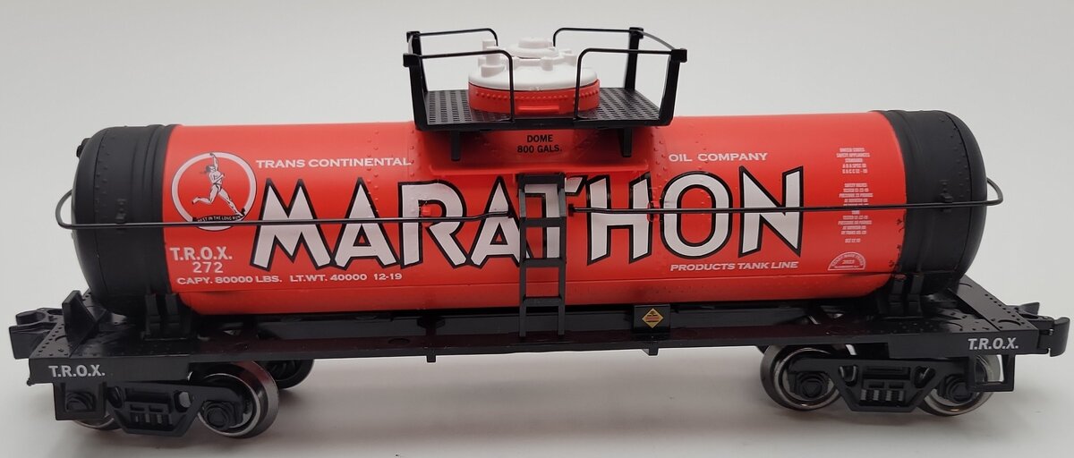 RMT 96899-109 O "Gas & Oil Legends" Marathon Oil Single Dome Tank Car EX/Box