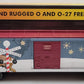 MTH 30-74888 O North Pole Box Car with Blinking LEDs