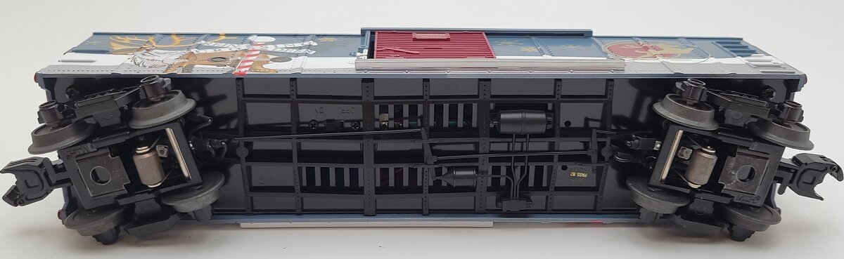 MTH 30-74888 O North Pole Box Car with Blinking LEDs
