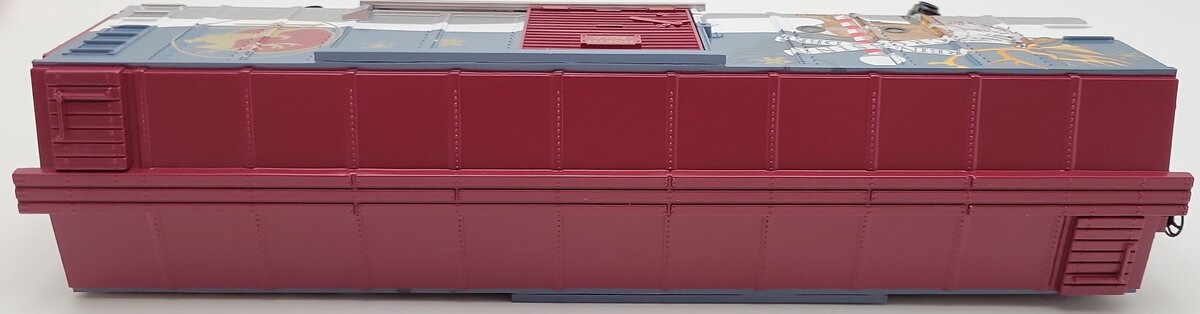 MTH 30-74888 O North Pole Box Car with Blinking LEDs
