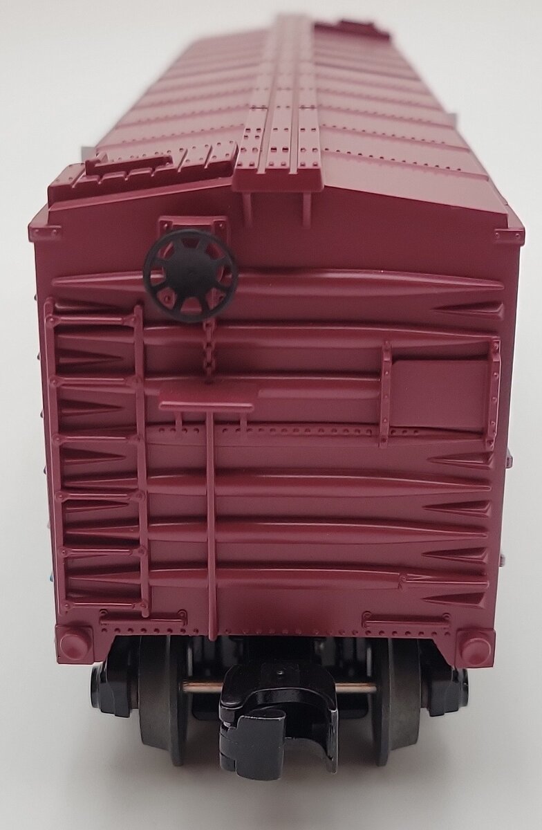 MTH 30-71019 O Christmas Boxcar with Glowing LEDs LN/Box