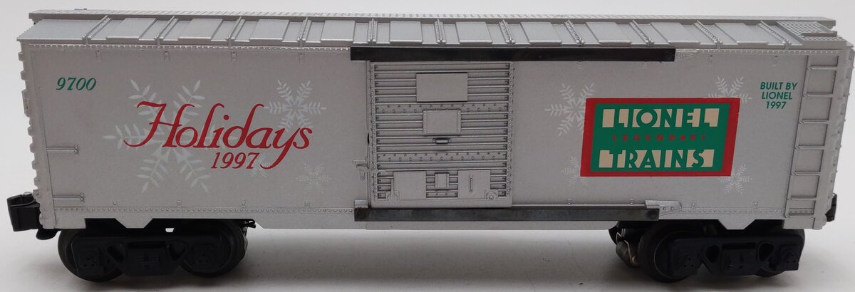 Lionel 6-16776 O Gauge Holiday Railsounds Boxcar EX/Box