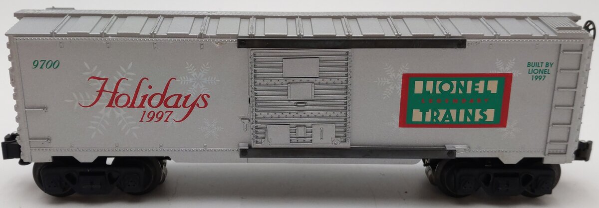 Lionel 6-16776 O Gauge Holiday Railsounds Boxcar EX/Box