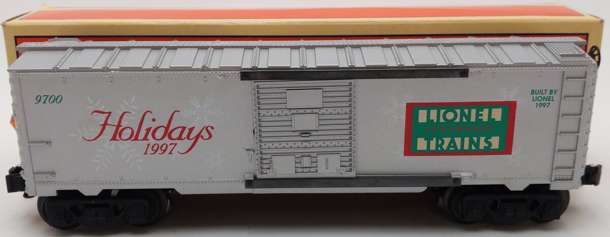 Lionel 6-16776 O Gauge Holiday Railsounds Boxcar EX/Box