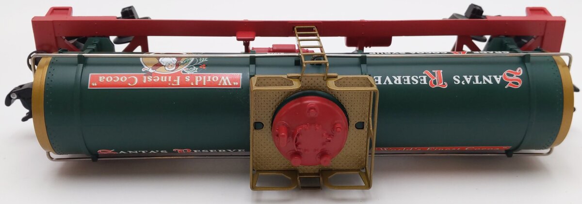 Lionel 6-81372 O Gauge Santa's Reserve Cocoa Powder Tank Car LN/Box