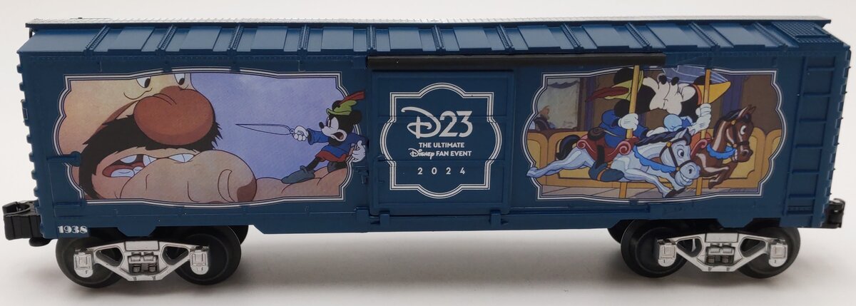 Lionel 2401561 O Disney's D23 Mickey Mouse Boxcar LN/Box