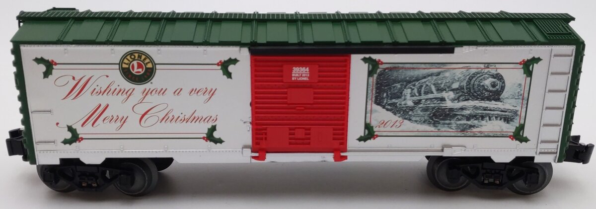Lionel 6-39364 O Gauge 2013 Christmas Boxcar LN/Box