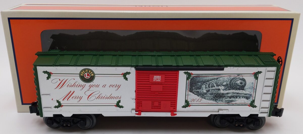 Lionel 6-39364 O Gauge 2013 Christmas Boxcar LN/Box