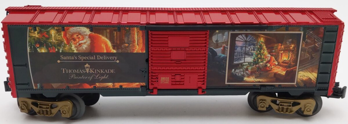 Lionel 2028510 O Thomas Kinkade Santa's Special Delivery Boxcar LN/Box