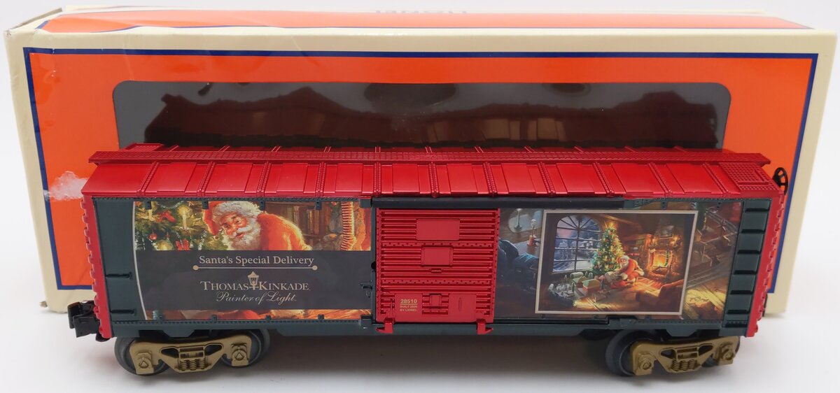 Lionel 2028510 O Thomas Kinkade Santa's Special Delivery Boxcar LN/Box