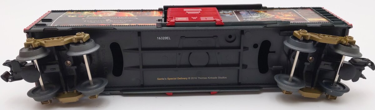 Lionel 2028510 O Thomas Kinkade Santa's Special Delivery Boxcar LN/Box