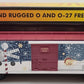 MTH 30-71033 O Gauge North Pole RailKing Boxcar w/ Blinking LEDs LN/Box