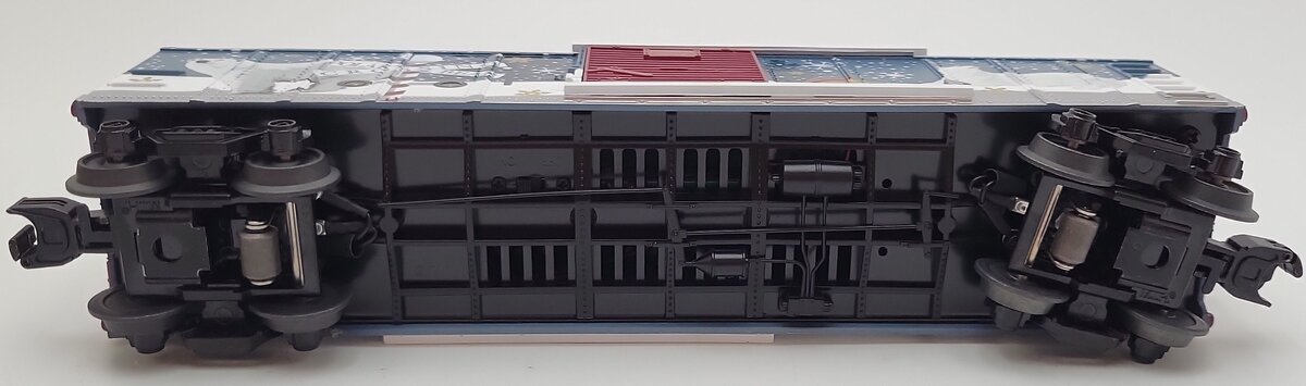 MTH 30-71033 O Gauge North Pole RailKing Boxcar w/ Blinking LEDs LN/Box