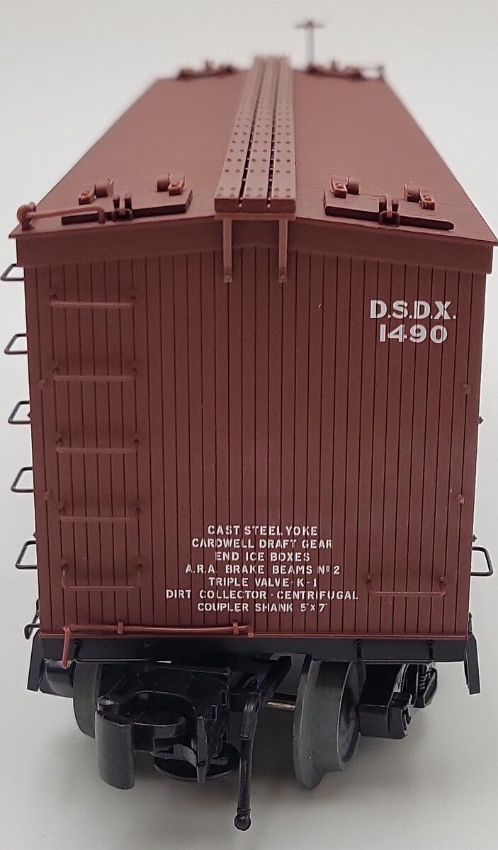 Atlas 8022-1 O Clicquot Club 36' Reefer Car #1490 (3-Rail) LN/Box
