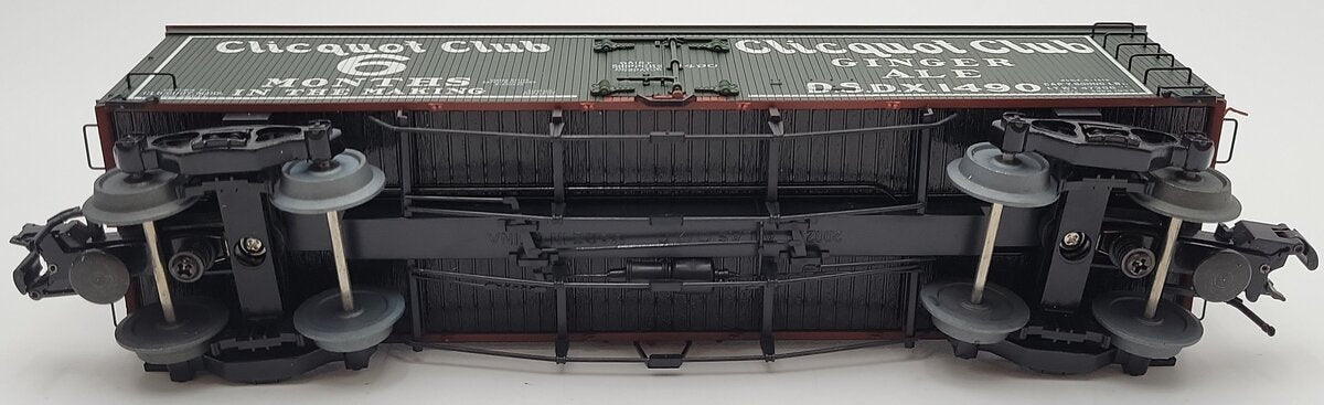 Atlas 8022-1 O Clicquot Club 36' Reefer Car #1490 (3-Rail) LN/Box