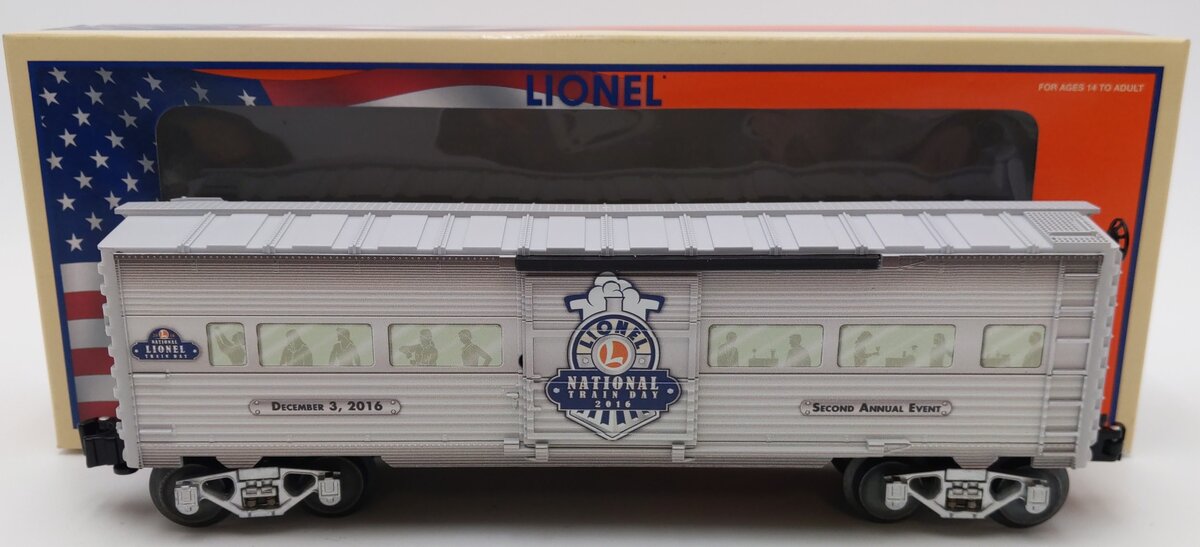 Lionel 6-83498 O Gauge 2016 National Lionel Train Day Boxcar LN/Box