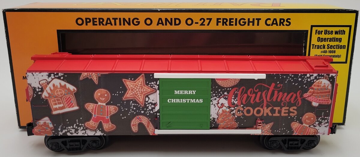 MTH 30-79645 O Christmas Operating Boxcar with Santa