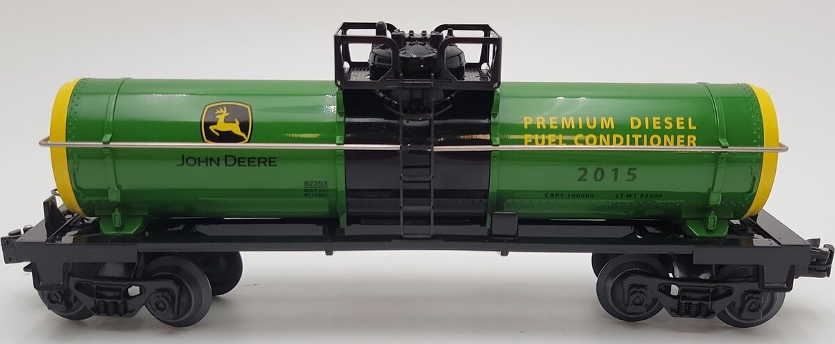 Lionel 6-82253 O Gauge John Deere Single Dome Tank Car LN/Box