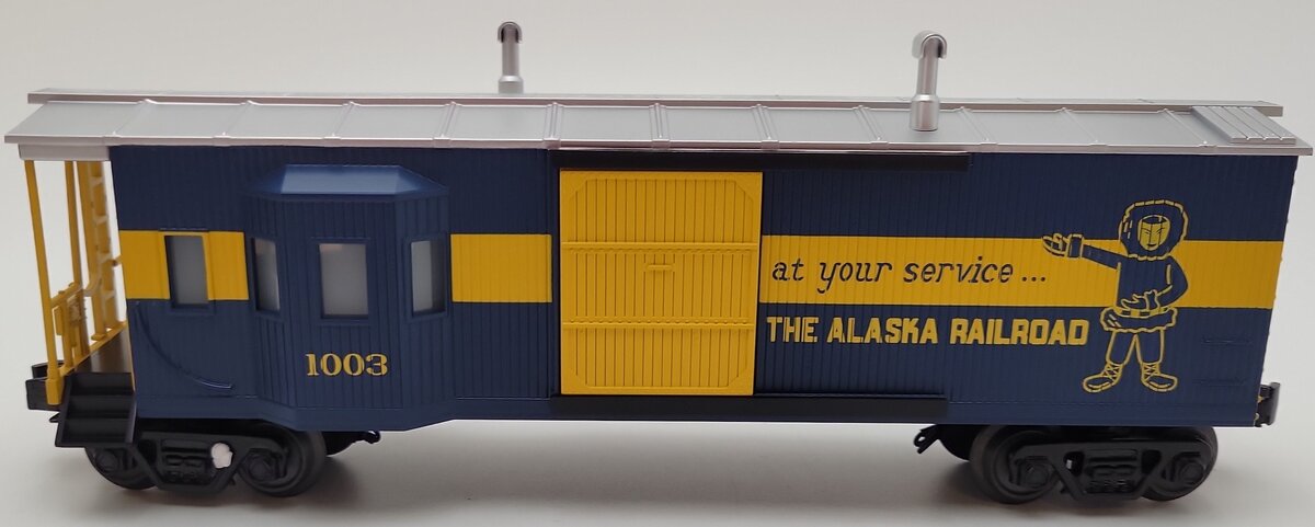 MTH 30-77323 O Alaska Work Caboose #1003 LN/Box