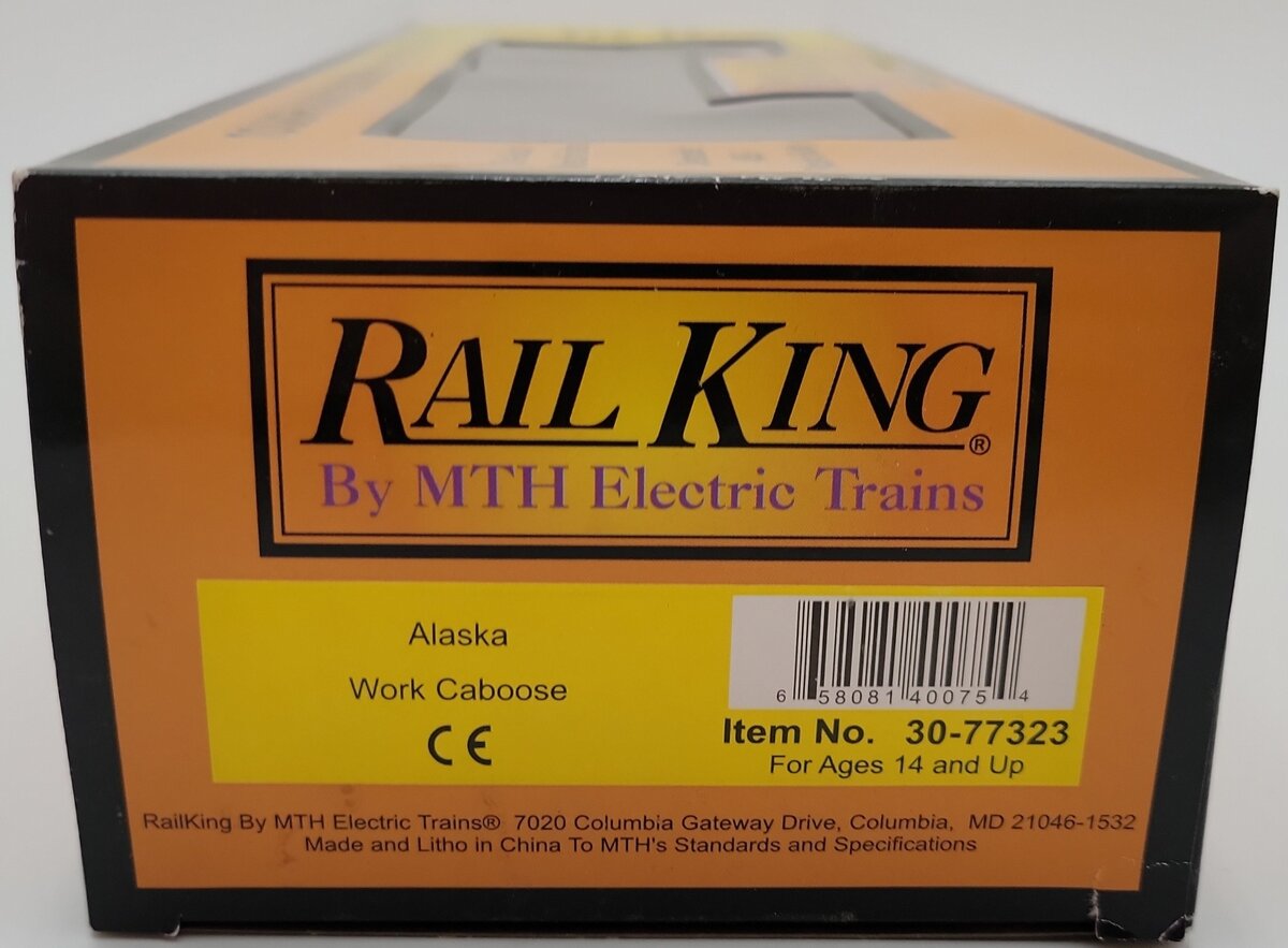 MTH 30-77323 O Alaska Work Caboose #1003 LN/Box