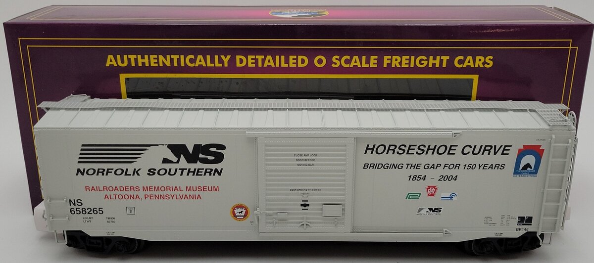MTH 20-99379 O Gauge Norfolk Southern 50' Ps-1 Boxcar #658265 NIB