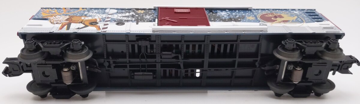 MTH 30-74936 O North Pole Boxcar with Blinking LEDs LN/Box
