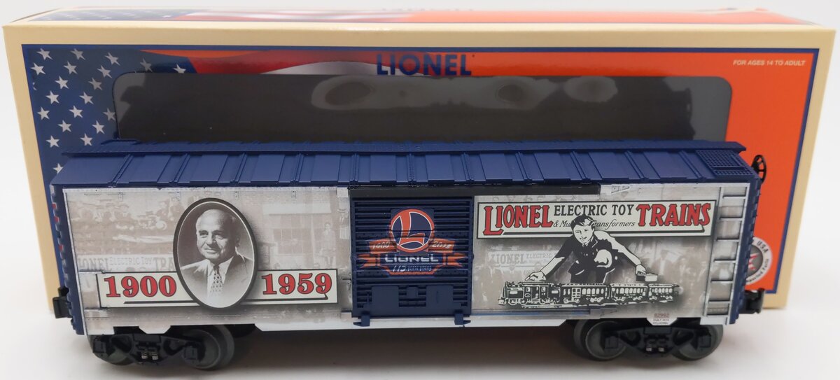 Lionel 6-82992 O Gauge Lionel 115th Anniversary Boxcar LN/Box