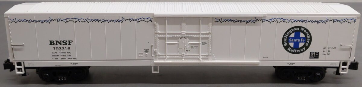 MTH 20-94055 Burlington North & Santa Fe 60‘ Reefer Car #793316 LN/Box