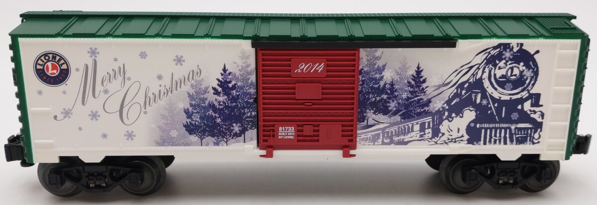 Lionel 6-81733 O Gauge Christmas 2014 Boxcar LN/Box