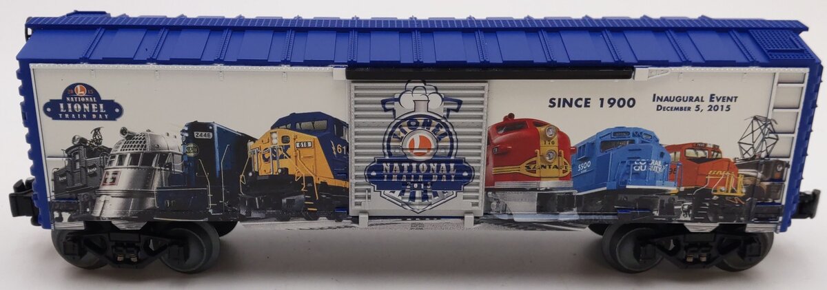 Lionel 6-83497 O 2015 National Train Day Boxcar LN/Box