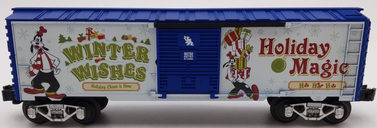 Lionel 6-83792 O USA Disney Goofy Happy Holidays Boxcar LN/Box