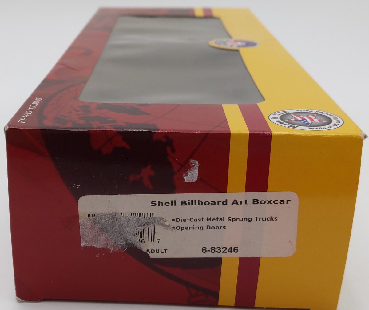 Lionel 6-83246 O Gauge Shell Billboard Art Boxcar LN/Box
