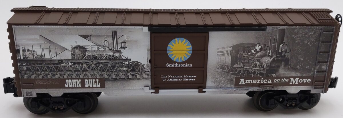 Lionel 6-83918 O USA John Bull Smithsonian Boxcar LN/Box
