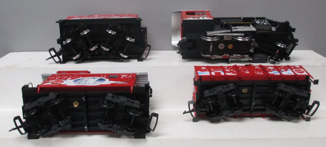 LGB 72510 G Gauge Coca-Cola "Red Trunk" Christmas Steam Train Super Set LN/Box