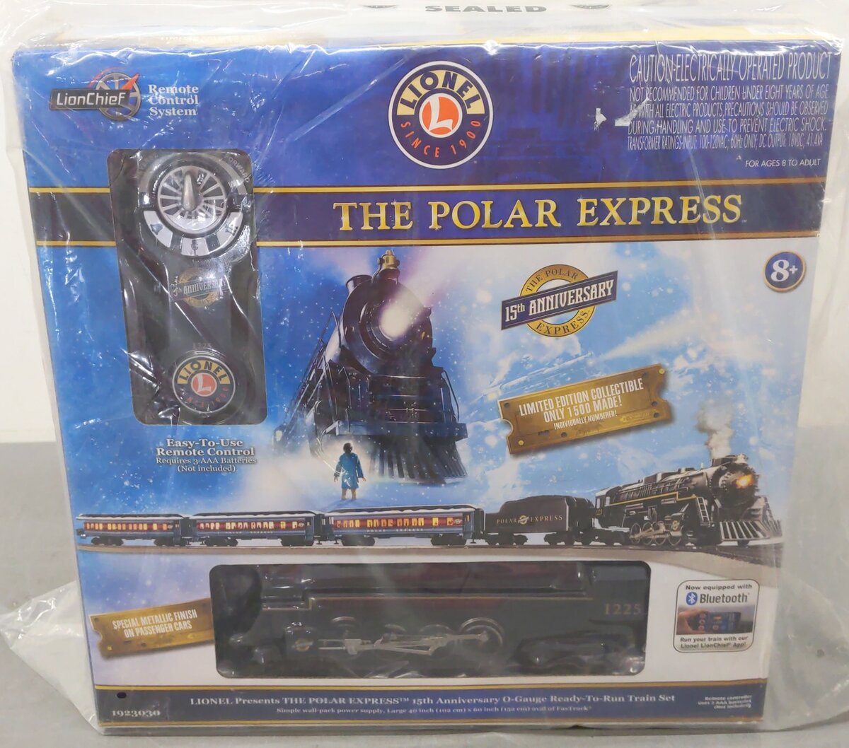 Lionel 1923030 O The Polar Express 15th Anniversary LionChief O Gauge Train Set MT/Box