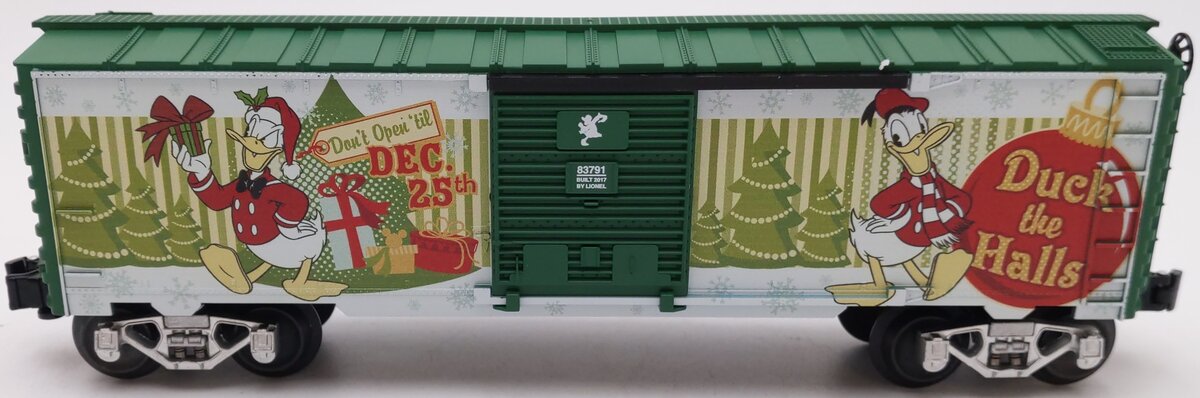 Lionel 6-83791 O Donald Duck Happy Holidays Boxcar LN/Box
