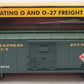MTH 30-79475 O Railway Express Agency Operating Boxcar with Signal Man #6542     LN/Box